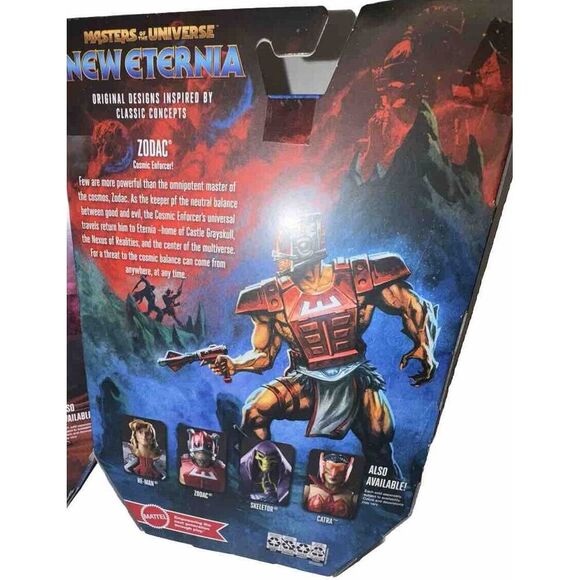 Mattel Masters of the Universe Masterverse Catra,Zodac,He-Man, Skeleton 40th - Picture 11 of 11